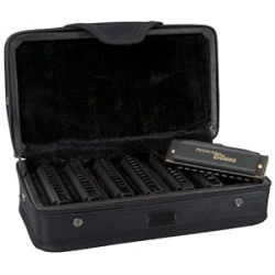 Hohner PBH7 Piedmont Blues Harmonica Set - 7-Pack