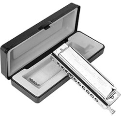 Chromatic Harmonica Professional Grade 10 Hole 40 Tone Key of C