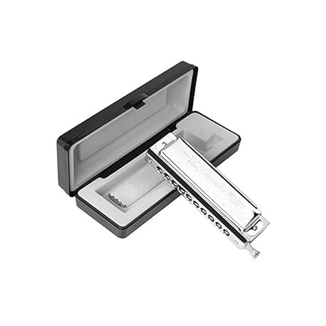 Chromatic Harmonica Professional Grade 10 Hole 40 Tone Key of C