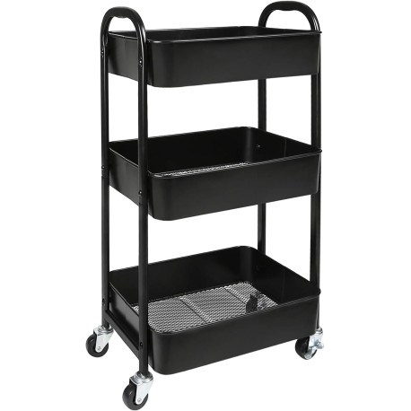 Houser 3-Tier Rolling Utility Cart