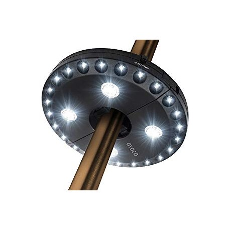 Patio Umbrella Light 3 Brightness Modes Cordless 28 LED