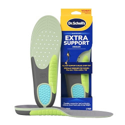 Extra Support Shoe Insoles for Women, Size 6-11