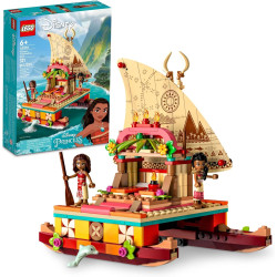 LEGO Disney Princess Moana's Wayfinding Boat Building Toy