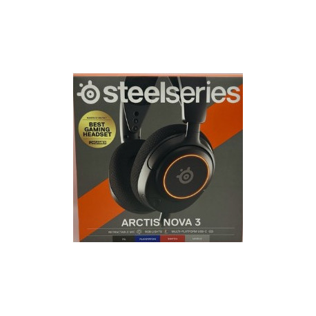 SteelSeries Arctis Nova 3 Multi-Platform Gaming Headset