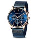 Men's Watches Auto Date Chronograph Watch Men Sports