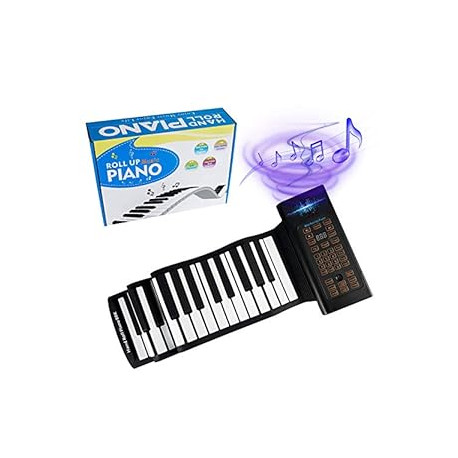 88 Keys Roll Up Piano Keyboard