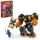 LEGO NINJAGO Cole’s Elemental Earth Mech Mini Ninja Toy
