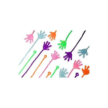 Neliblu Sticky Fingers, Fun Toys, Party Favors,24 Piece