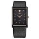 Men Watches 7MM Ultra-Thin Rectangle Dial Watch Classic Quartz Wristwatch