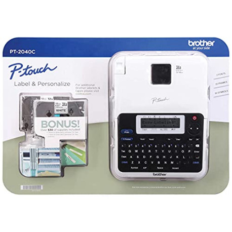Brother P-Touch Monochrome Label Maker PT-2040C