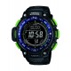 Men's Quartz Triple Sensor Compass Black Resin 54mm Watch SGW1000-2B