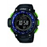 Men's Quartz Triple Sensor Compass Black Resin 54mm Watch SGW1000-2B