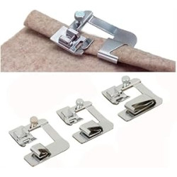 3 Sizes Wide Rolled Hem Pressure Foot Sewing Machine