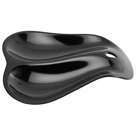 Twin Double Spoon Rest, one size, Black