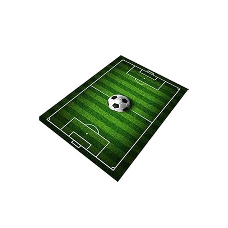 Kids Football Soccer Field Rug Carpet