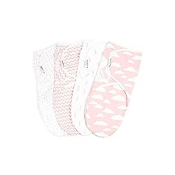 Adjustable Infant Baby Swaddling Wrap Set of 4