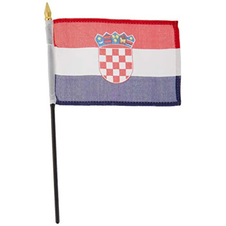 US Flag Store Croatia Flag 4 x 6 inch