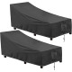 Outdoor Waterproof Patio Chaise Lounge Chair Cover
