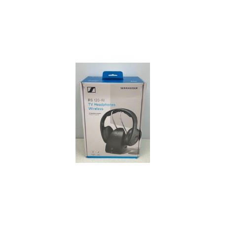 Sennheiser - TV Listener RS 120-W Wireless On-Ear Headphones - Black -