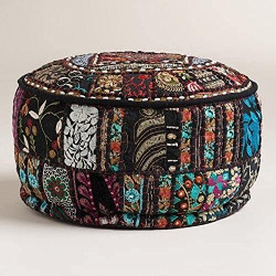 Indian Vintage Ottoman Embellished