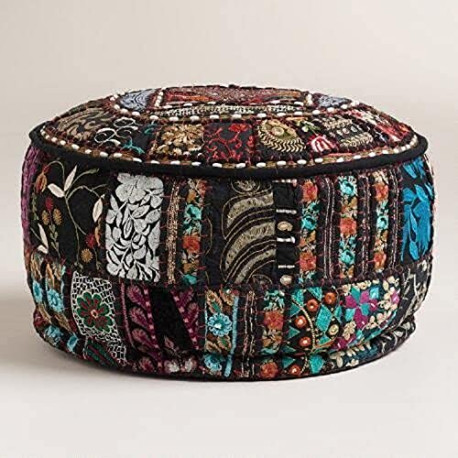 Indian Vintage Ottoman Embellished