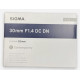 Sigma 30mm f/1.4 DC DN Contemporary Lens for Sony E