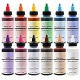 Air Brush Color Variety Pack, Twelve 2 oz. bottles