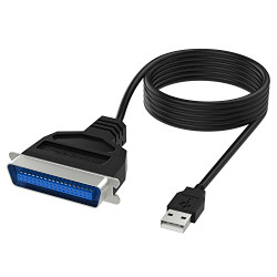 USB to Parallel IEEE 1284 Printer Cable Adapter