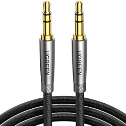 3.5mm Audio Cable Nylon Braided Aux Cord Male to Male Stereo