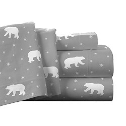 Oversized Flat Sheet, Twin XL, Polar Bear