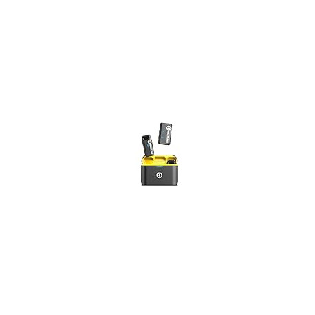Lark M1 Duo 2-Person Wireless Lavalier Microphone System, Black