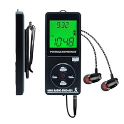 AM/FM Personal Portable Mini Radio