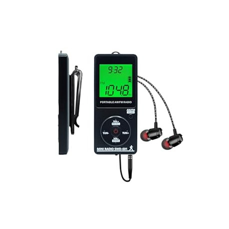 AM/FM Personal Portable Mini Radio