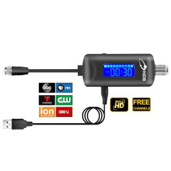 Indoor Antenna Signal Booster Pro - 25dBi High Gain Amplifier