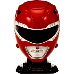 Power Rangers Legacy Mighty Morphin Red Ranger Helmet Display Set