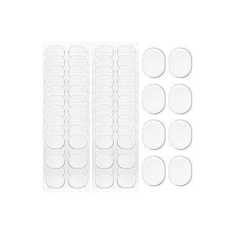 60 Pieces Drum Dampeners Gel Pads Silicone Soft