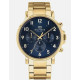 Tommy Hilfiger 1710384 Multi-function Gold-Tone Blue-dial watch