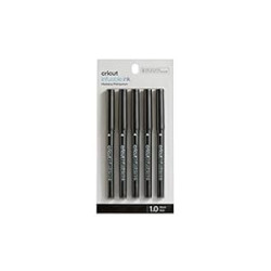 Cricut Infusible Ink Markers, Black Medium-Point Markers (1.0), 5 Count