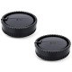 2-Pack Body Cap and Rear Lens Cover Kit