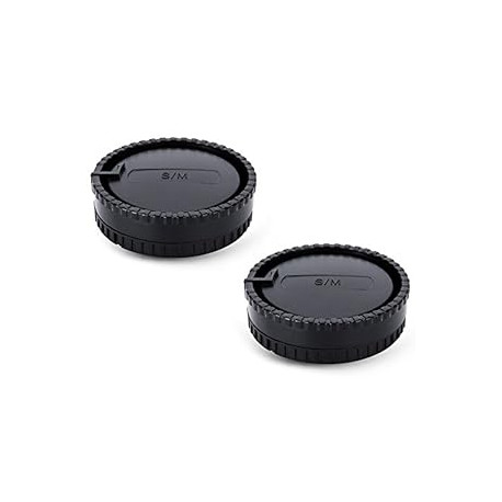 2-Pack Body Cap and Rear Lens Cover Kit