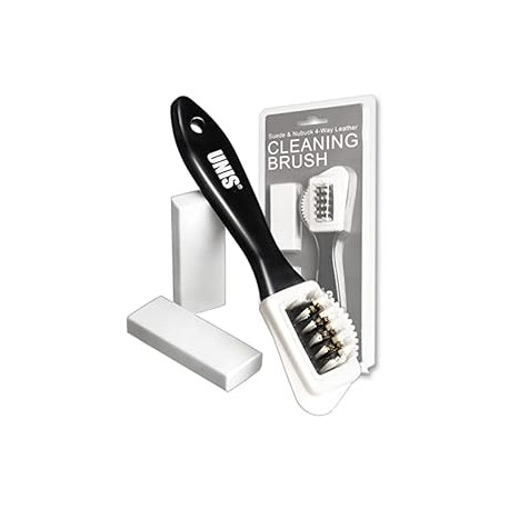 4 Way Cleaning Caring Brush Shoe & Boots Cleaner Essential Kit