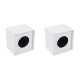 2Pcs Square Cube Microphone Stand