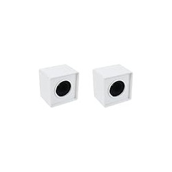 2Pcs Square Cube Microphone Stand