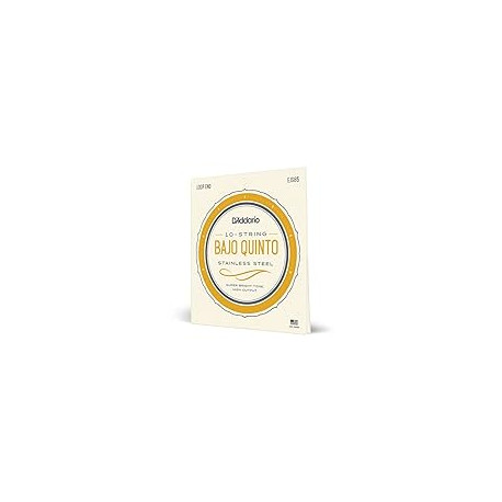 D'Addario EJS85 Bajo Quinto Stainless Steel Guitar Strings