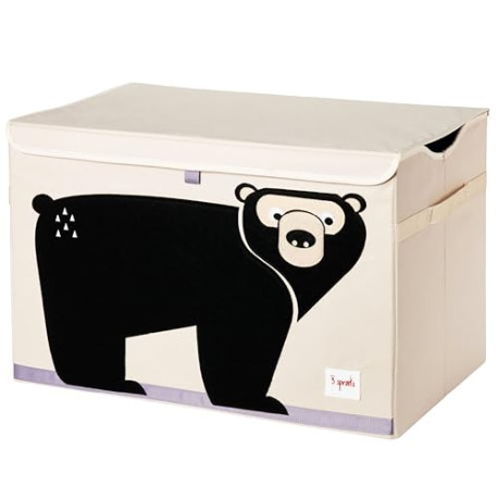 3 Sprouts Large Toy Chest for Kids with Lid and Handles