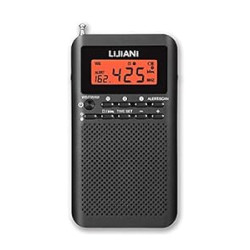 NOAA Weather AM FM Radio Portable Battery Operated