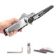 Air Belt Sander with 3/8" x 13" Sanding Belt