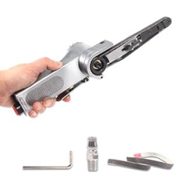 Air Belt Sander with 3/8" x 13" Sanding Belt