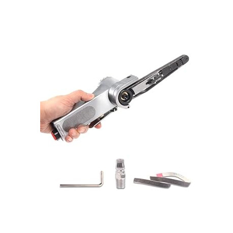 Air Belt Sander with 3/8" x 13" Sanding Belt