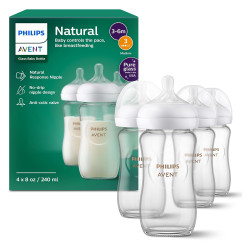 Philips Avent Natural Glass Baby Bottles